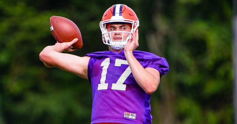 Former Clemson QB Billy Wiles back in the transfer portal