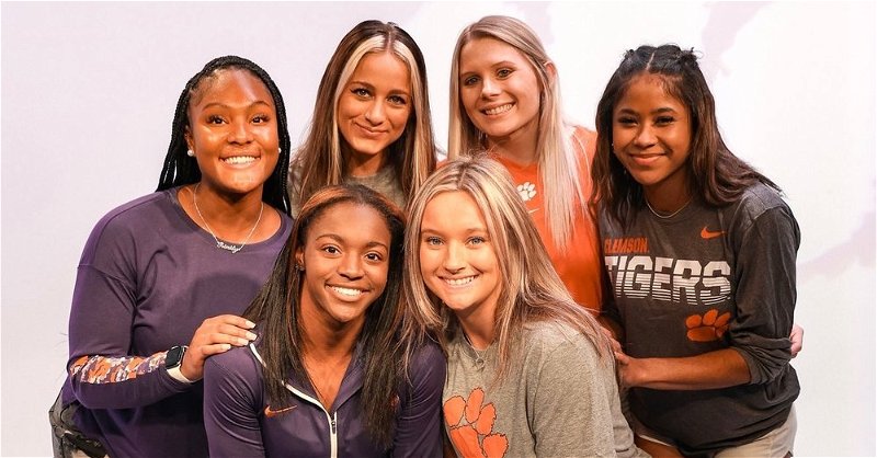 The group hails from six different states, and each competed at Utah State this past season, where Smith had served as leader since 2018 (Clemson athletics photo).