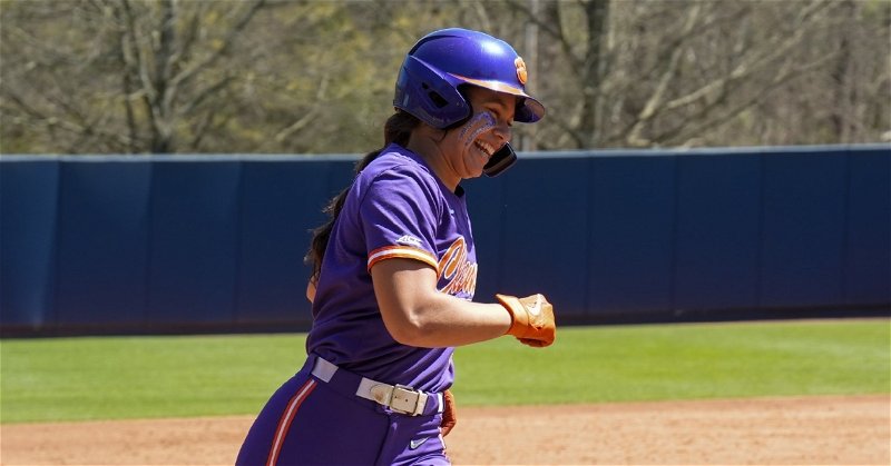 Clemson's bats carried the day to complete a three-game sweep in Chapel Hill. (Clemson softball photo)
