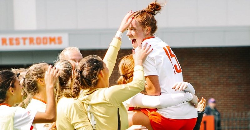 Clemson women's soccer captured a second win in four days by topping No. 24 Virginia Tech on Sunday.