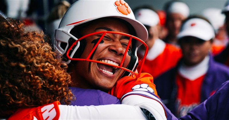 The Tigers shut out a 16th opponent this season and 11th by run rule. (Clemson softball Twitter photo) 