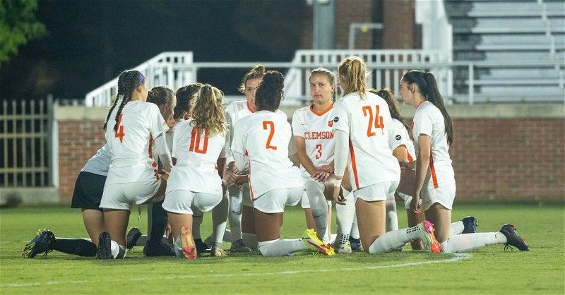 Clemson fell to 5-4-2 and looks to right the ship at Louisville next Thursday (Clemson athletics photo).