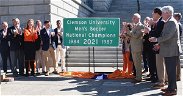 LOOK: Clemson soccer championship sign unveiled at 'Clemson Day'