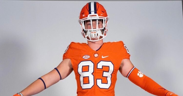 Reid Mikeska received a Clemson offer last month and now he's a Tiger. 