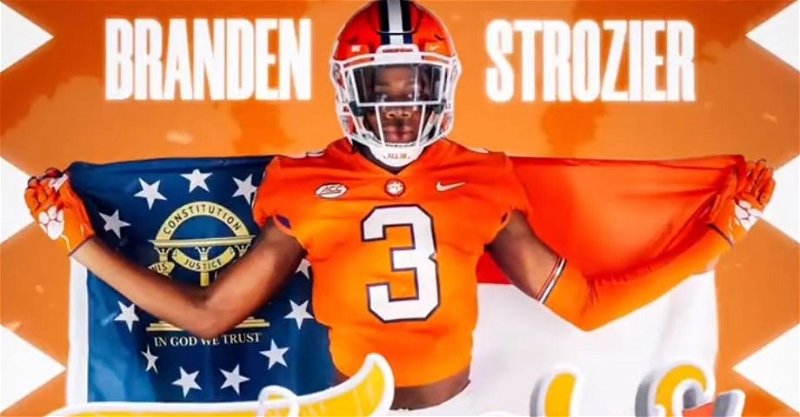 Branden Strozier is a physical corner from the Peach State now signed with Clemson.