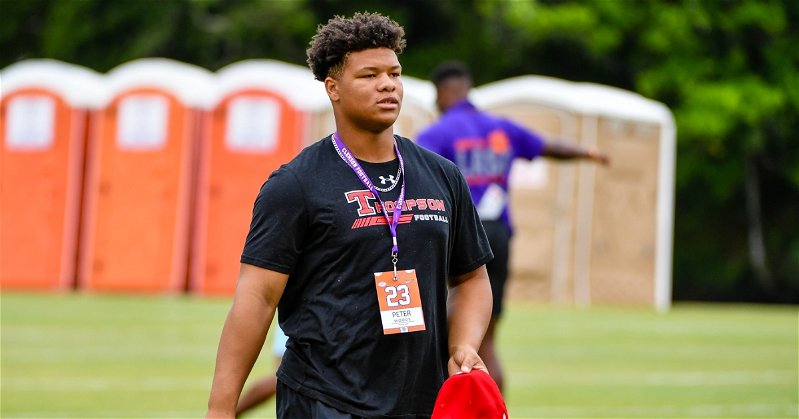 Peter Woods leads Clemson's class for 2023 with 5-star status and a No. 9 overall ranking, as the No. 1-rated DT.