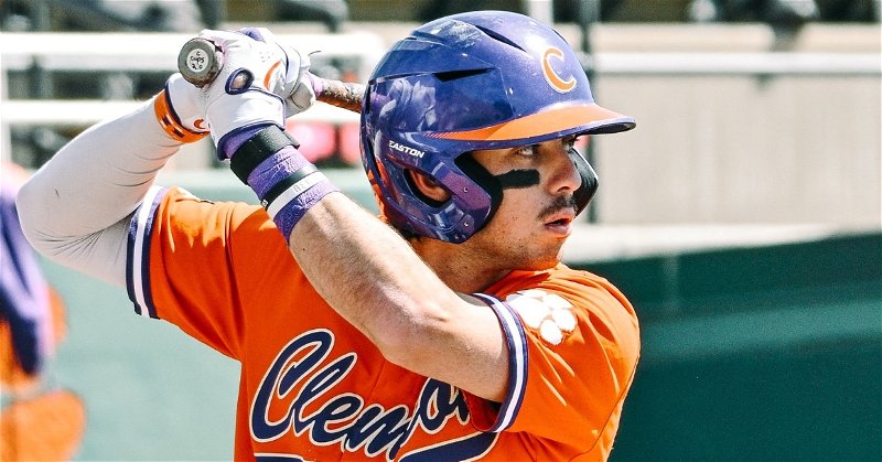 Clemson left 16 runners on base in dropping the doubleheader opener to Duke on Saturday. (Clemson athletics photo)