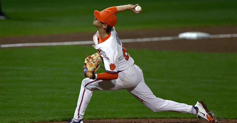 Austin Gordon leads Clemson's pitching staff into a first road series of the season at Georgia Tech.