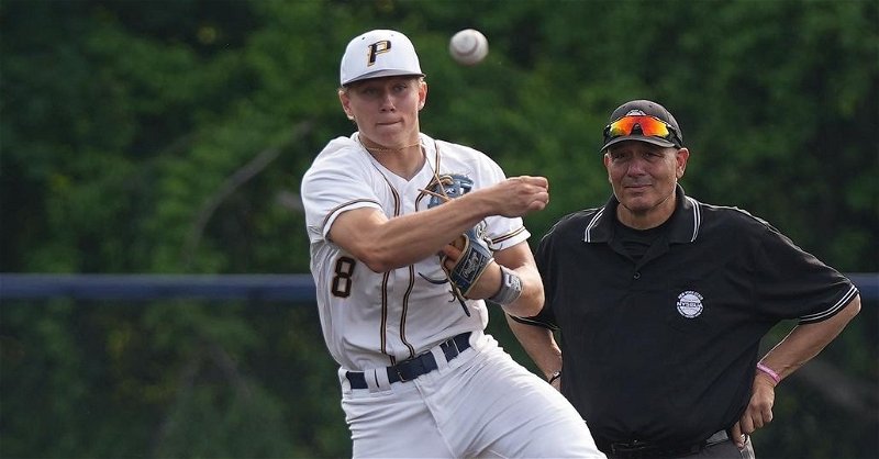 Clemson pledge and shortstop Sammy Stafura is expected to go No. 26 overall to the New York Yankees, according to multiple outlets.