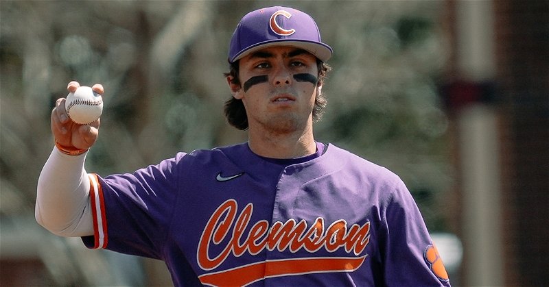 Clemson dropped the series finale for a home series sweep at the hands of No. 2 Wake Forest (Clemson athletics photo). 