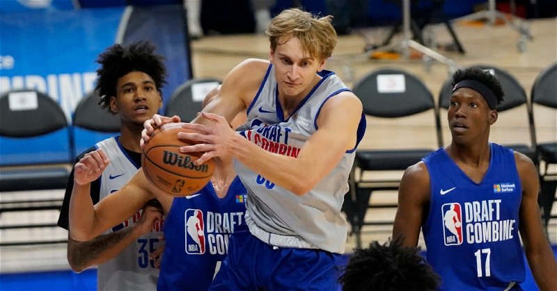 Hunter Tyson scored 21 points off the bench in his NBA summer league debut. (Photo: David Banks / USATODAY)
