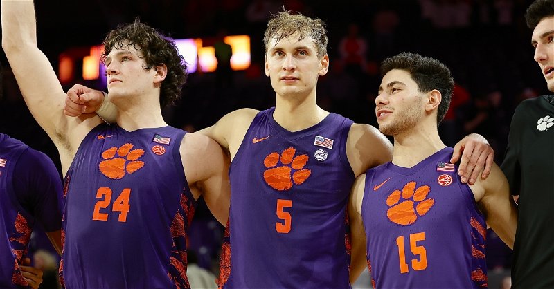 Clemson moved up to a 7-seed for ESPN and has a pair of winnable road games ahead. (Photo by Merrell Mann)