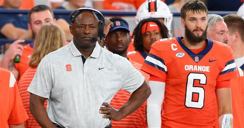 Syracuse head coach not buying the narrative that Clemson isn't championship caliber
