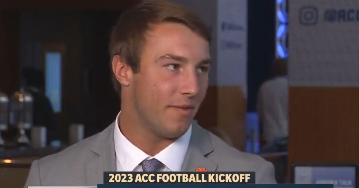 WATCH: Cade Klubnik Interview With ACC Network | TigerNet