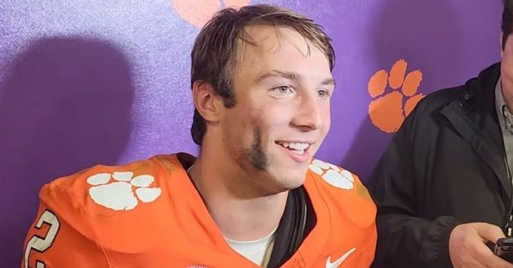 WATCH: Clemson players react to win over Notre Dame