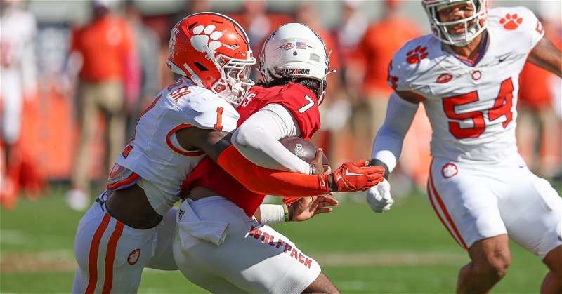 Clemson 's defense had some standout efforts in the loss at NC State.