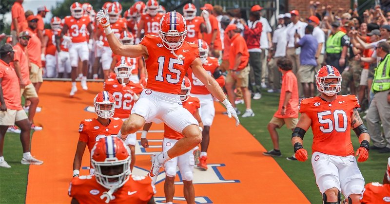 Clemson worked in a record 117 players in Saturday's game with Charleston Southern.