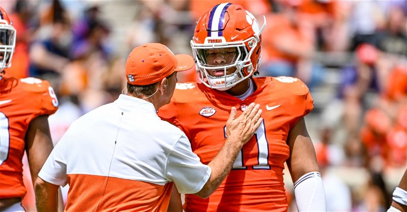Clemson coach Dabo Swinney has depth again on his defense with additions like former 5-star lineman Peter Woods.