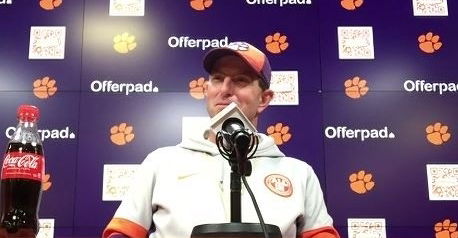 WATCH: Dabo Swinney previews Gator Bowl, updates roster situation