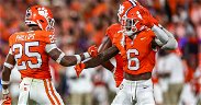 Clemson announces several starters out for Notre Dame game