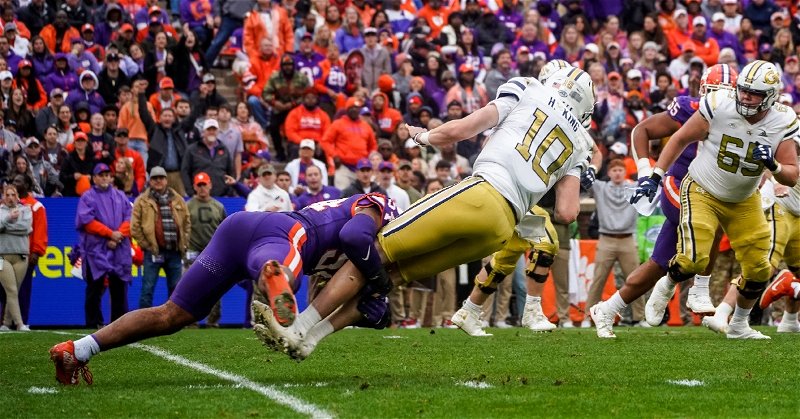 Tech head coach says Jackets got their butts kicked in by Clemson
