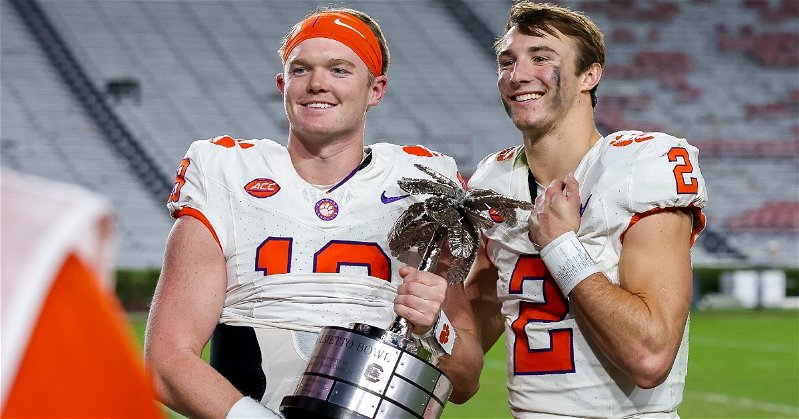 Cade Klubnik proud of Clemson's finish in topping Gamecocks to complete 4-0 November