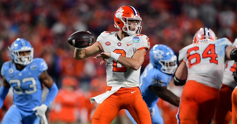 Cade Klubnik is ready to digest the full new Clemson offense from Garrett Riley.