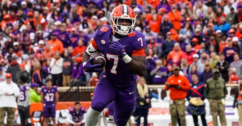 Clemson's 1-2 RB punch boosting Tiger offense, with decisions on playing future coming