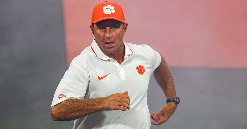 Clemson coach Dabo Swinney has the second-largest reported salary in college football according to USA TODAY, at $10.9 million.