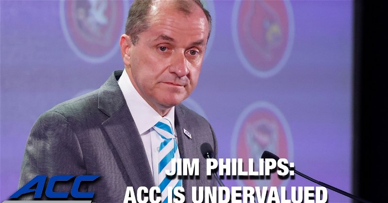 WATCH: ACC commish Jim Phillips says ACC is undervalued