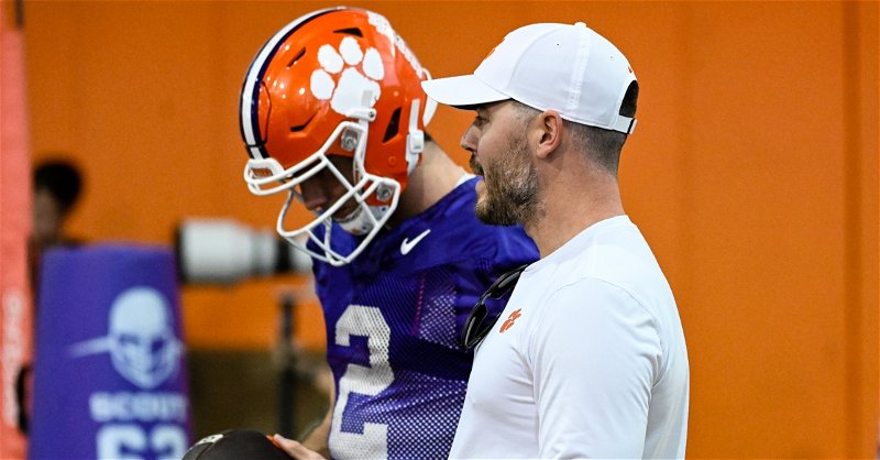 Garrett Riley will work with Cade Klubnik to get Clemson's QB position back among the nation's best.