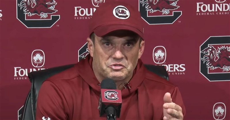 WATCH: Shane Beamer reacts to rivalry loss to Clemson