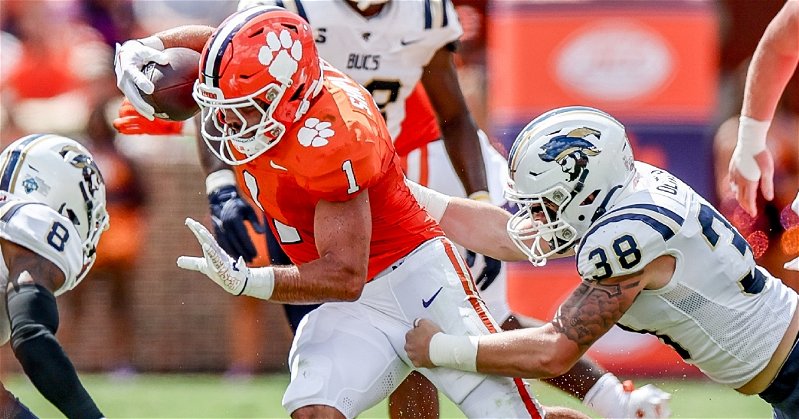 Clemson dropped out of ESPN's power rankings on Sunday.