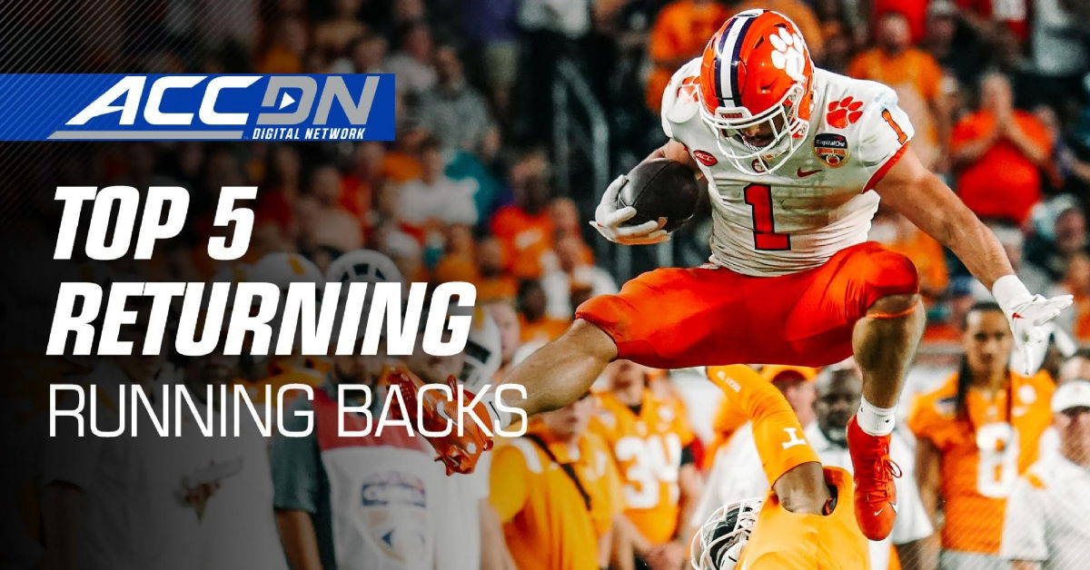 Will Shipley Named No. 1 ACC Running Back | TigerNet