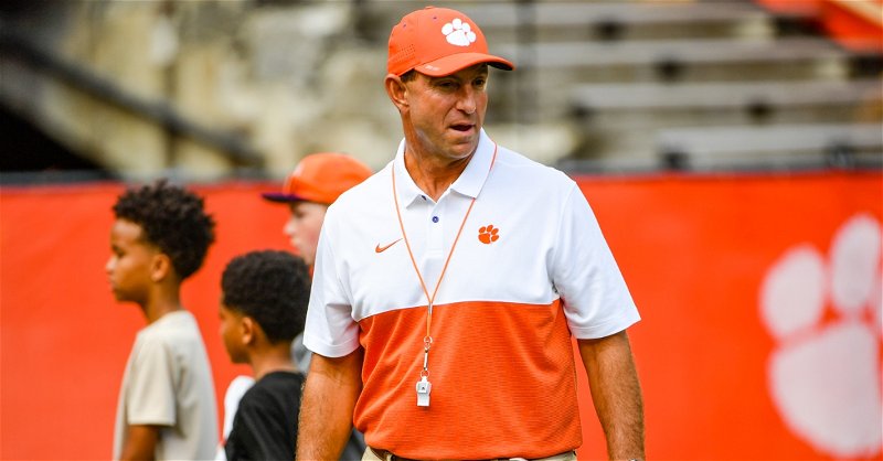 CBS Sports ranked Dabo Swinney as the third-best coach in college football this week.