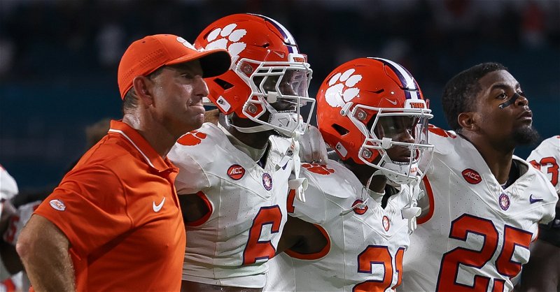 Clemson coach Dabo Swinney doesn't know another way than to stay positive, even In a disappointing start.