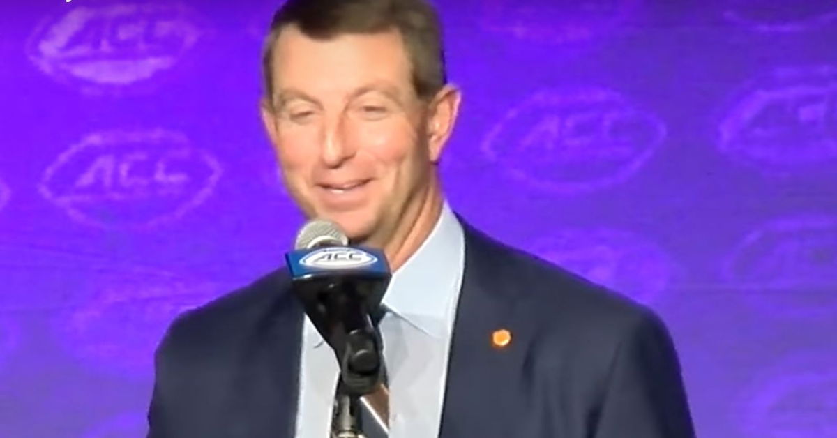 WATCH: Dabo Swinney On Clemson's Standing Nationally, Chad Morris, 2023 ...