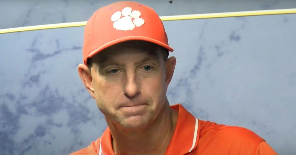 WATCH: Dabo Swinney Reacts To Road Win Over Syracuse | TigerNet