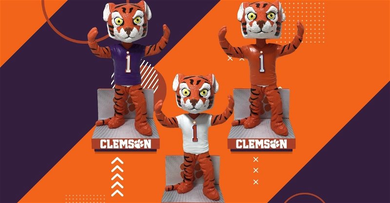 New Clemson mascot bobbleheads available 
