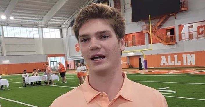 Christopher Vizzina says the new Clemson offense is a lot of fun.