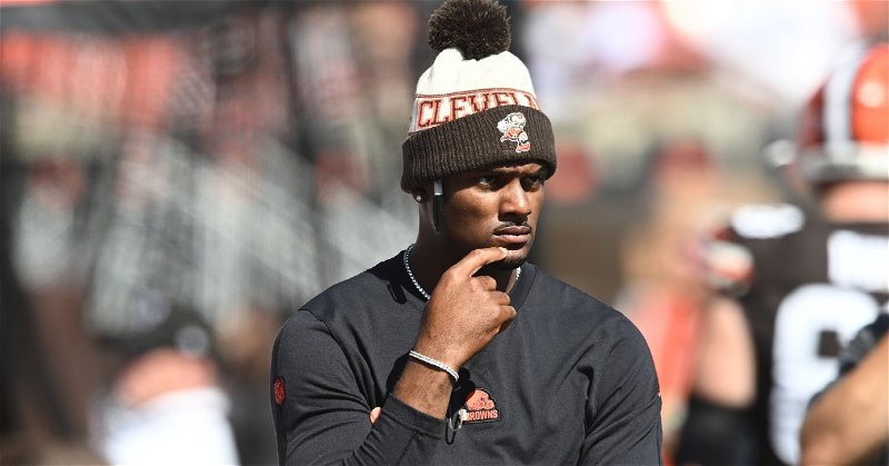 Deshaun Watson hasn't had a full season since 2020, with two injuries from Sunday ending his 2023 campaign. (USA TODAY/Ken Blaze)