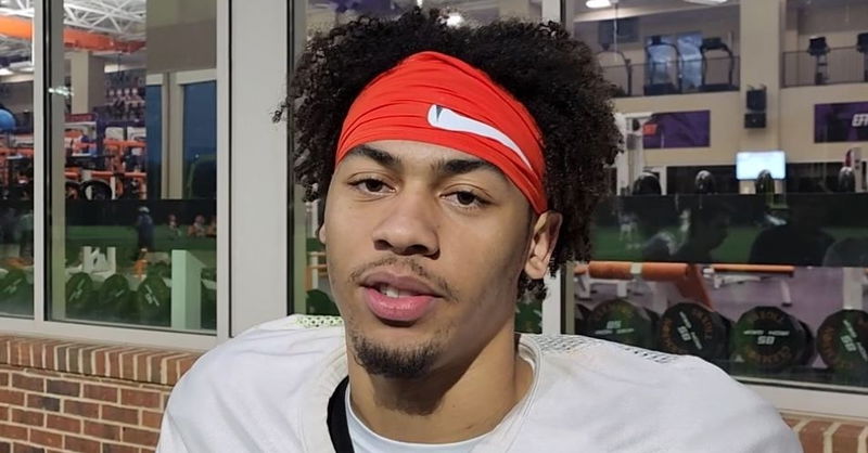 WATCH: Clemson player interviews after Wednesday's practice