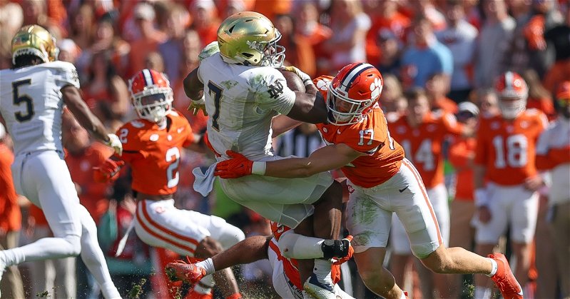 Notre Dame head coach saw Clemson team that didn't reflect its record