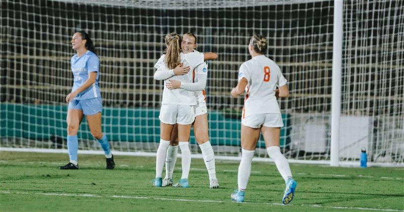 Megan Bornkamp scored first and assisted the second goal for the Tigers. (Clemson athletics photo)