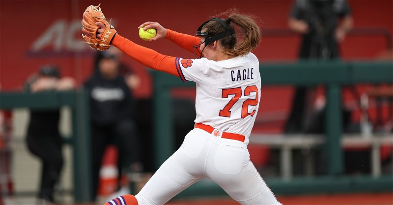 Valerie Cagle pitched five scoreless innings in the win over South Carolina last week.
