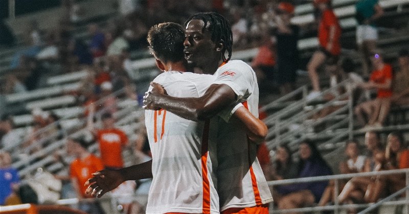 Clemson men's soccer won its second game in five days with a 6-0 victory over PC. (Clemson athletics photo)