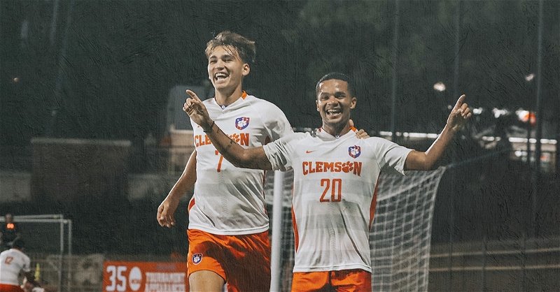 Clemson improved to 7-3-1 on the season with a win over Winthrop (Clemson athletics photo graphic).