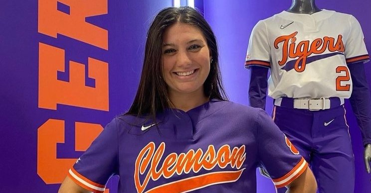 Lindsey Garcia (pictured) and Alex Brown are the two latest additions to the Clemson softball team.