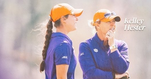 Clemson's Kelley Hester was named the LPGA national coach of the year.