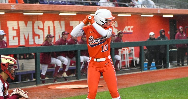 Clemson went 0-for-30 with runners on at the plate over the series. (Clemson athletics photo)
